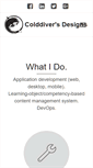 Mobile Screenshot of colddiver.com
